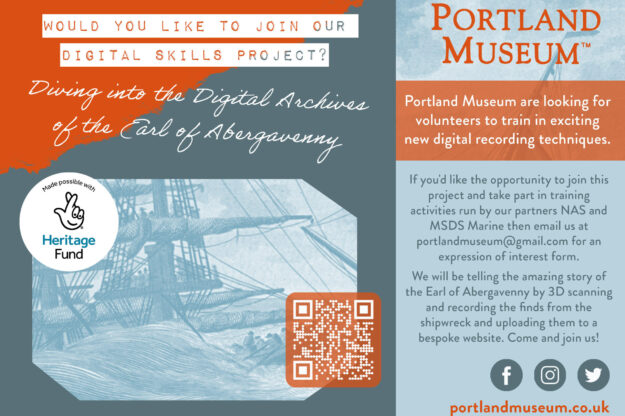 Flyer advertising digital skills training opportunity