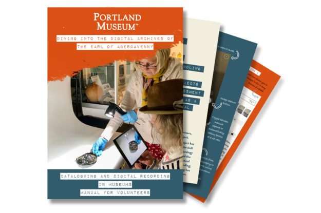 Front cover of volunteer digital skills training manual